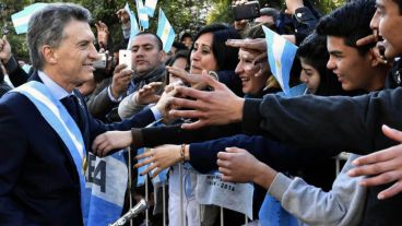 "No escuchemos a los que se enfermaron con el poder”, destacó Macri.