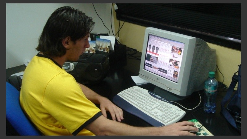 Messi en Rosario3.com. También pasó por El Tres y Radio 2.