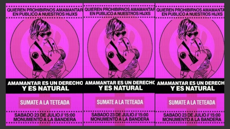 La convocatoria para este sábado. 