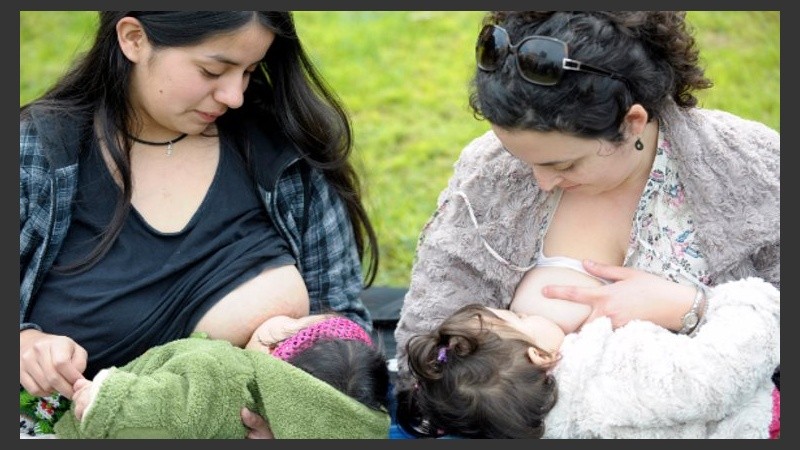 Amamantar donde sea, cuando sea. 