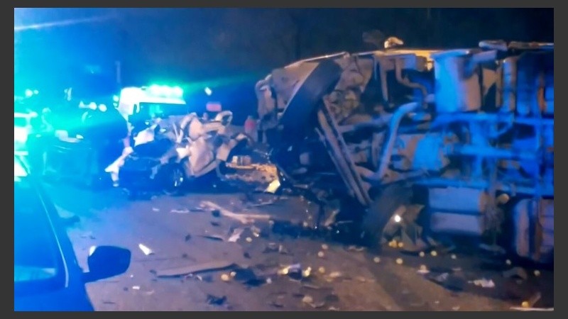 Escenario dantesco en la mano norte-sur de Circunvalación.