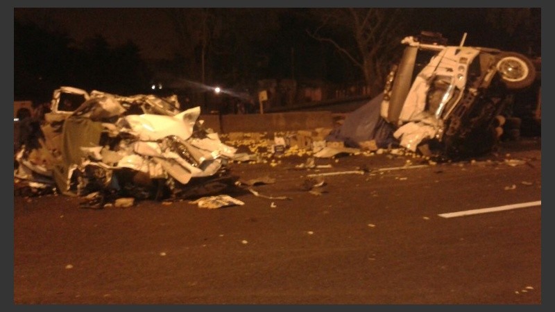 Escenario dantesco en la mano norte-sur de Circunvalación.