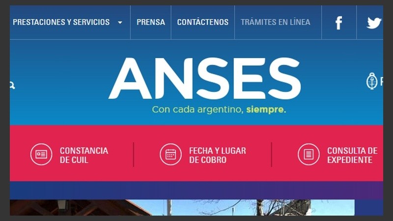 Los trámites deberán hacerse en la web del organismo.