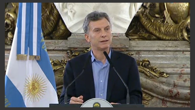 El jefe del Estado explicó el Plan de Salud.