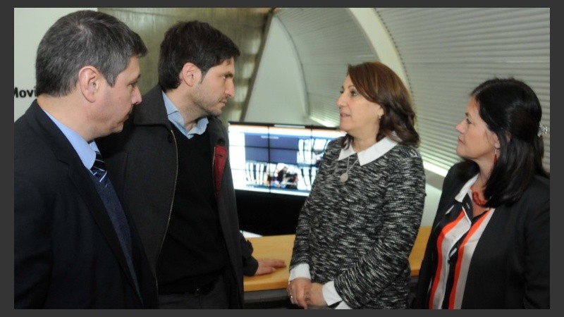 Fein y Pullaro encabezaron el lanzamiento oficial.