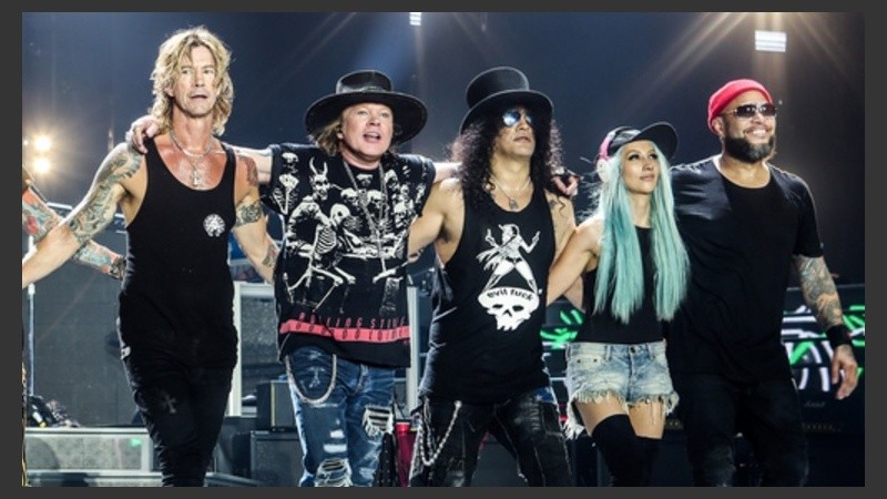 Duff McKagan, Axl Rose y Slash traerán el espíritu original del grupo.