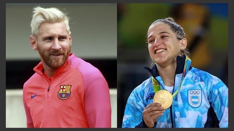 Leo saludó a Paula en las redes sociales.