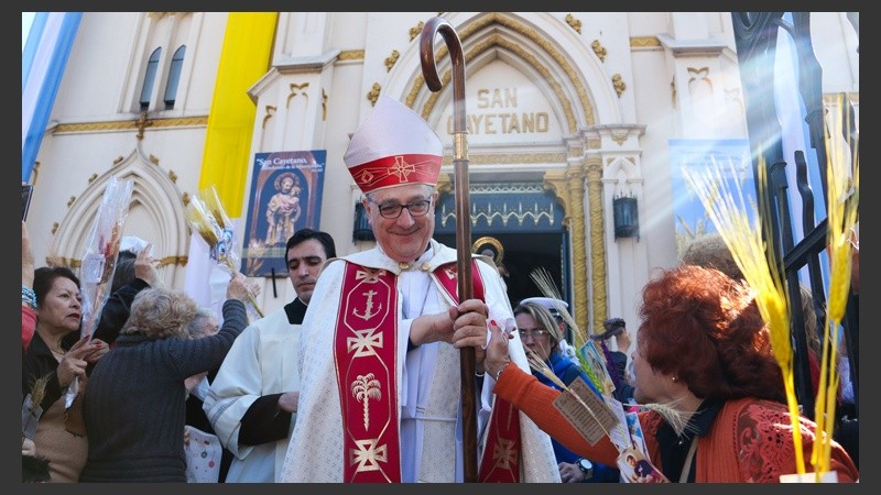Monseñor Martín y una nueva celebración de San Cayetano. 