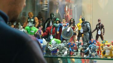 Muñequitos de todos los tamaños y colores para los coleccionistas. (Alan Monzón/Rosario3.com)