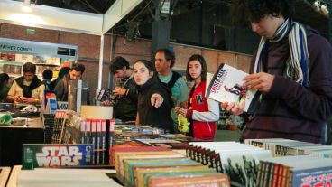 Muchos jóvenes en el primer día del evento internacional. (Alan Monzón/Rosario3.com)