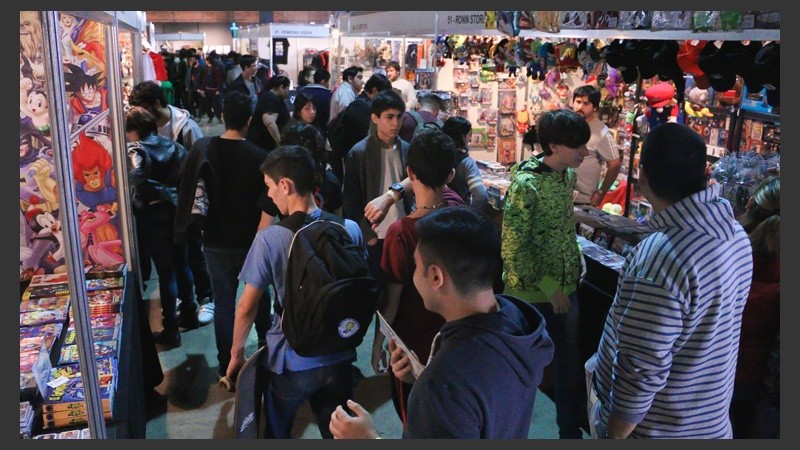 Mucha gente durante los cuatro días que duró la Convención. (Alan Monzón/Rosario3.com)