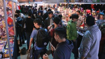 Mucha gente durante los cuatro días que duró la Convención. (Alan Monzón/Rosario3.com)