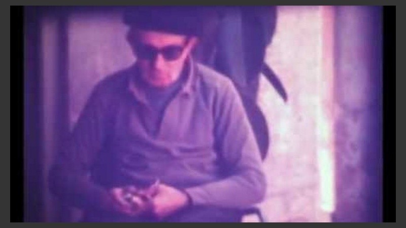 El escultor Erminio Blotta.