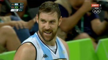 Nocioni celebra el triple de la igualdad.