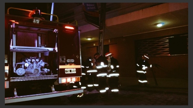 El simulacro comenzó poco después de las 20.