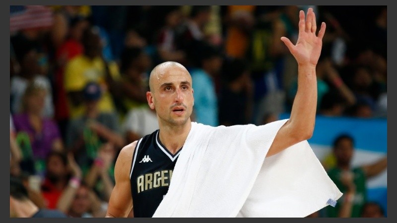 Con la selección, Manu ganó el oro en Atenas 2004 y se despidió en Río 2016.