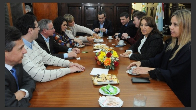 La intendenta se encontrará con los concejales este miércoles a la mañana.