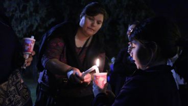 Una multitud marchó desde los Tribunales provinciales hasta Gobernación para pedir seguridad y justicia. (Alan Monzón/Rosario3.com)