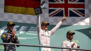 Rosberg, que logró en Bélgica su vigésima victoria en la Fórmula 1, sigue segundo en la general con 223 puntos, a nueve de Hamilton, que cuenta con 232.