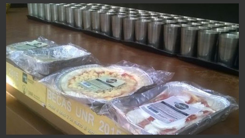 El menú fue presentado en el comedor 