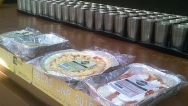 El menú fue presentado en el comedor "Los Amigos"