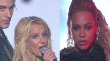 Spears y Beyoncé en MTV Awards.