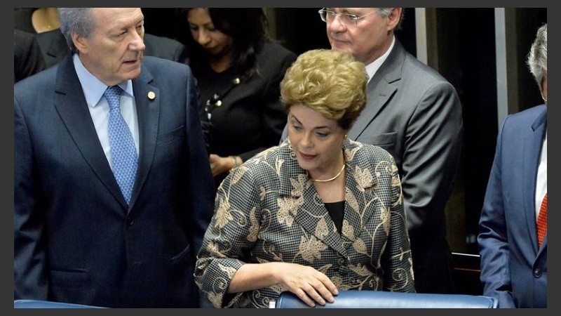 La alocución de Dilma duró unos 45 minutos. 