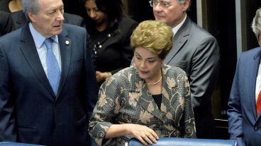 La alocución de Dilma duró unos 45 minutos.