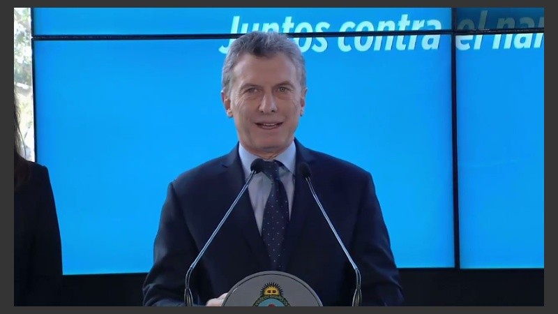 El mandatario encabezó un acto en el predio de Tecnópolis.