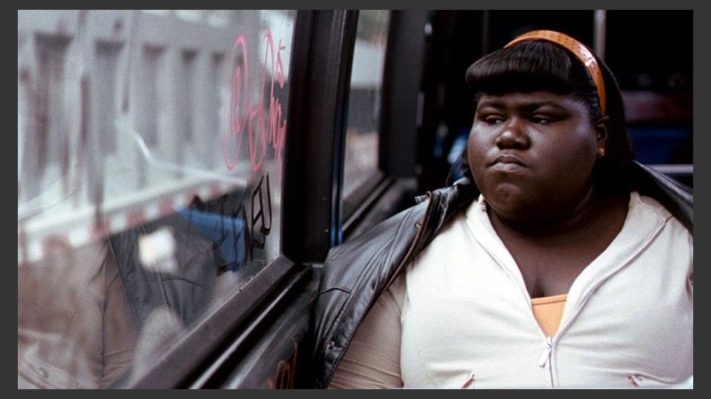 Gabourey Sidibe en una escena del memorable film. 