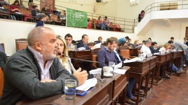 La sesión de este jueves aprobó la agenda de seguridad ciudadana.