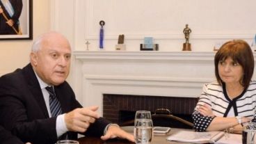 Lifschitz y Bullrich en la primera reunión por seguridad.