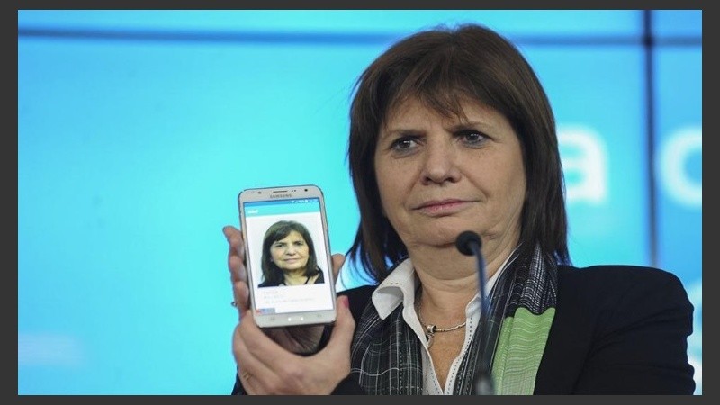 La ministra durante la presentación de las medidas.