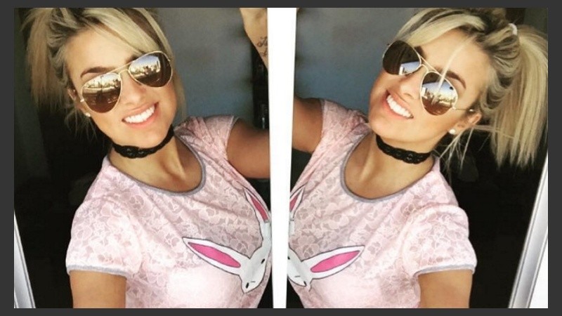 Ailén Bechara compartió una imagen de “piel en sábana” en su cuenta de Instagram.