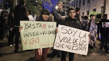 Nueva marcha en pedido de seguridad y justicia en la ciudad. (Alan Monzón/Rosario3.com)