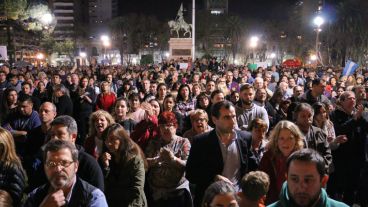 Nueva marcha en pedido de seguridad y justicia en la ciudad. (Alan Monzón/Rosario3.com)