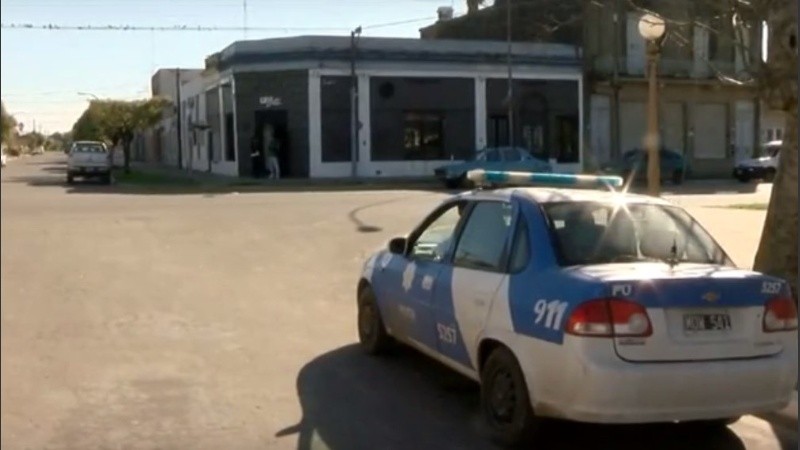 El boliche con custodia policial.