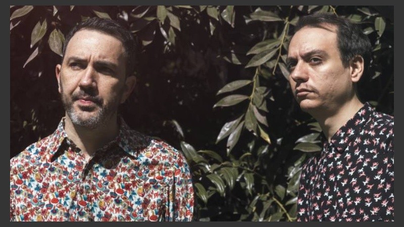 “«El río y su continuidad» es el resultado de un proceso de dos años”, explicó Juan Manuel Godoy (izquierda).