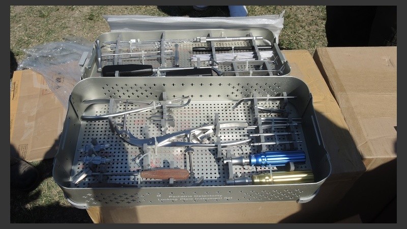 Personal de la fuerza de la Sección Puerto Velaz clasificó lo incautado.