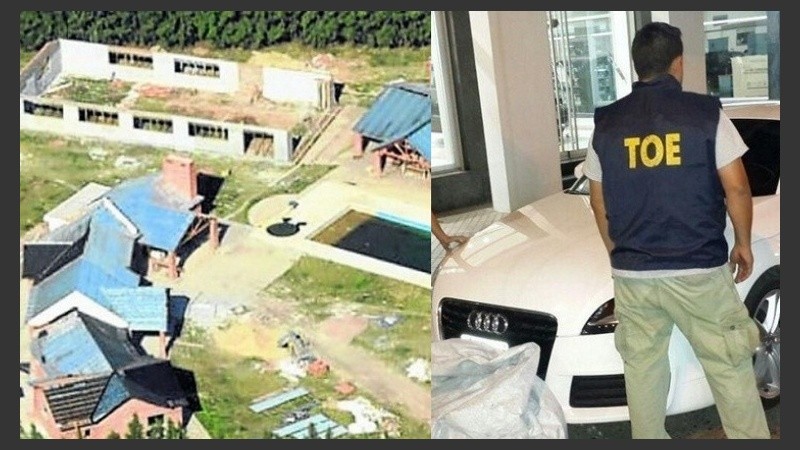 Mansiones y autos de alta gama, alguno de los bienes que pasarán a manos del Estado.