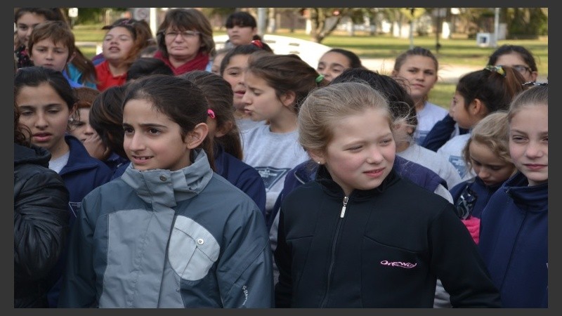 Los chicos de Carlos Pellegrini disfrutan de Cultura Más Vos.