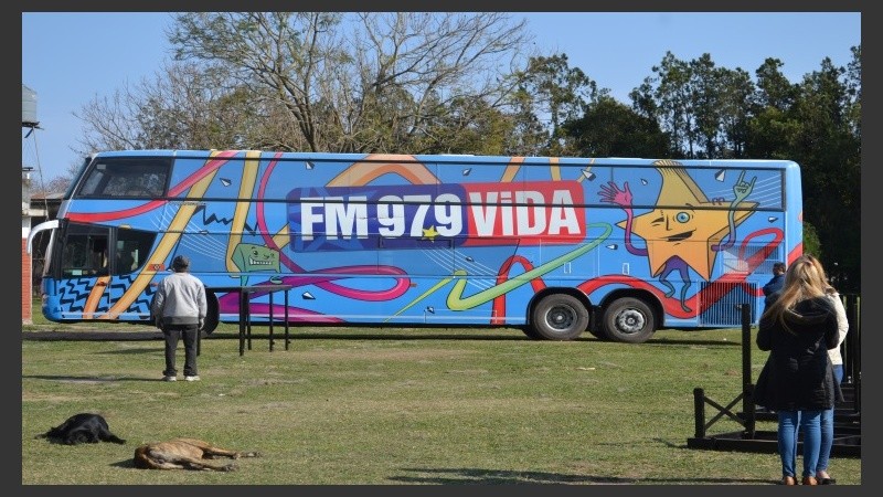 El colectivo de Cultura Más Vos llega a Carlos Pellegrini.
