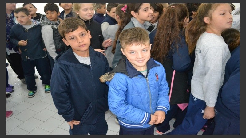 Los chicos de Carlos Pellegrini disfrutan de Cultura Más Vos.