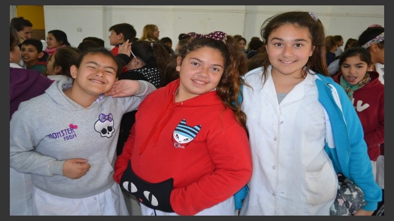 Los chicos de Carlos Pellegrini disfrutan de Cultura Más Vos.