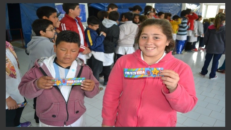 Los chicos de Carlos Pellegrini disfrutan de Cultura Más Vos.