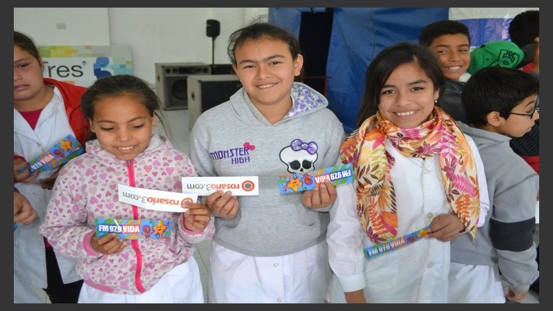 Los chicos de Carlos Pellegrini disfrutan de Cultura Más Vos.