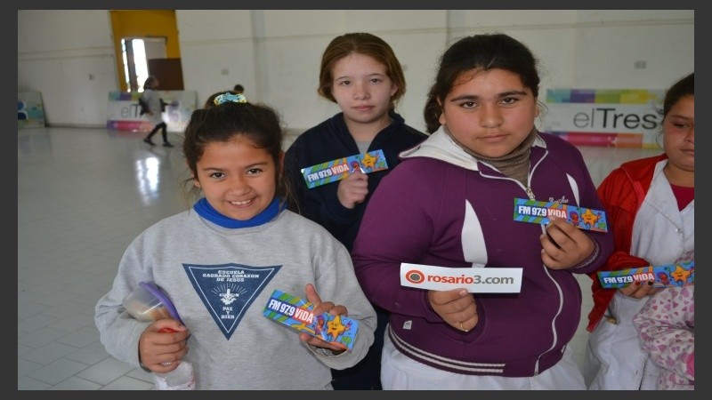 Los chicos de Carlos Pellegrini disfrutan de Cultura Más Vos.