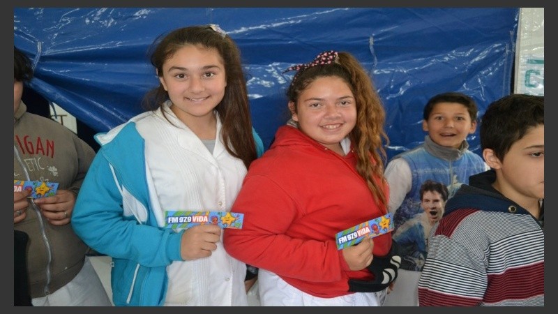 Los chicos de Carlos Pellegrini disfrutan de Cultura Más Vos.