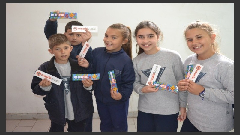 Los chicos de Carlos Pellegrini disfrutan de Cultura Más Vos.