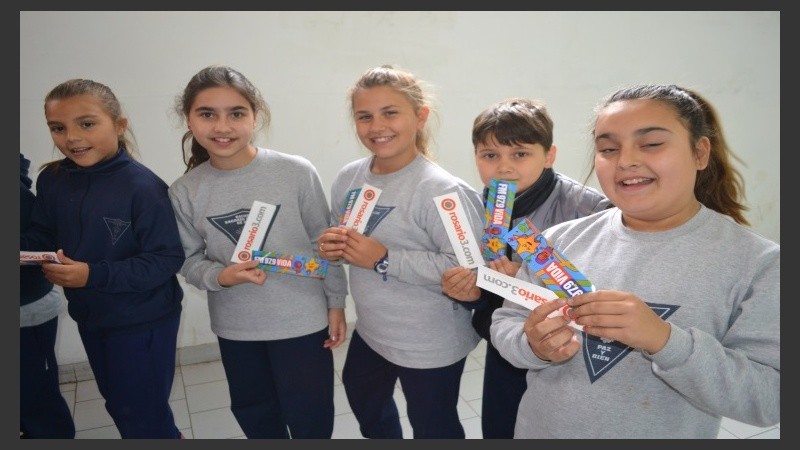 Los chicos de Carlos Pellegrini disfrutan de Cultura Más Vos.